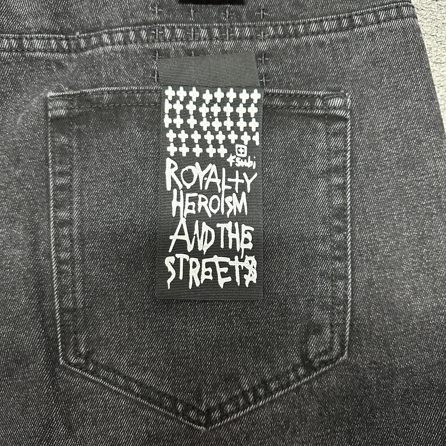 Ksubi Anti K Black Marble Kplus Jeans