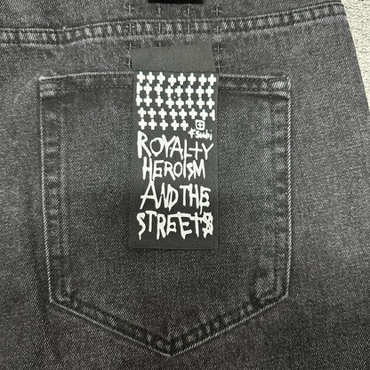 Ksubi Anti K Black Marble Kplus Jeans