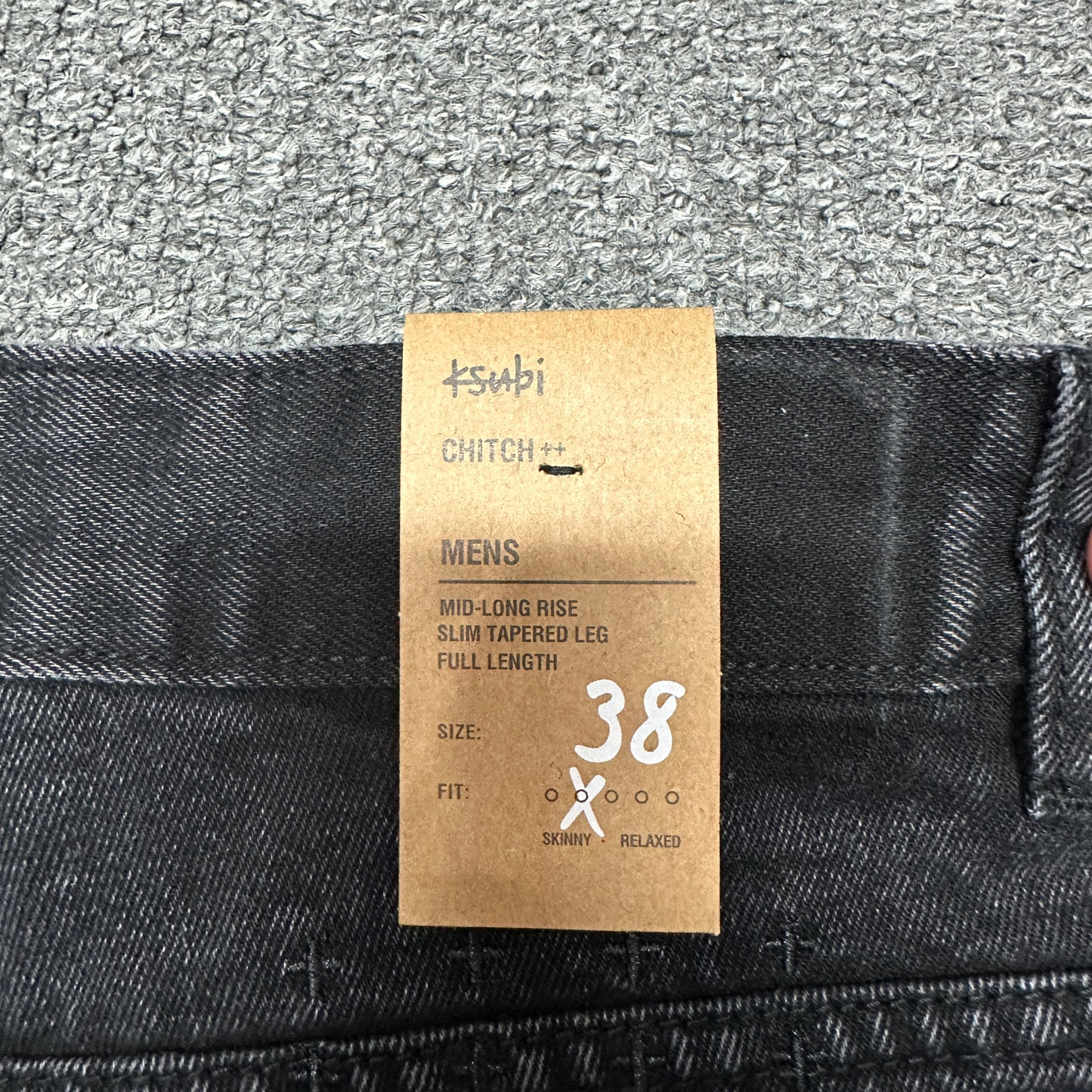 Ksubi Anti K Black Marble Kplus Jeans