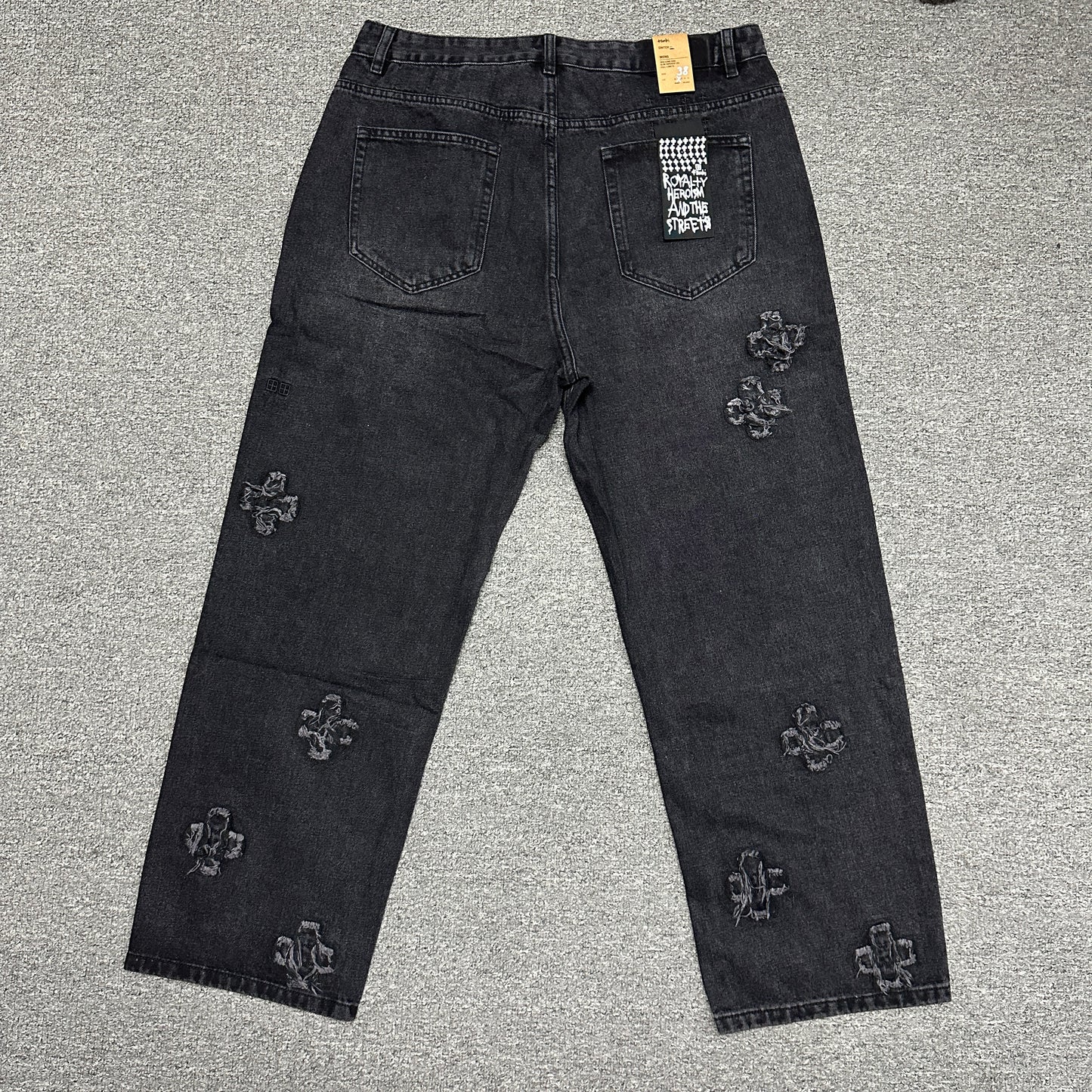 Ksubi Anti K Black Marble Kplus Jeans