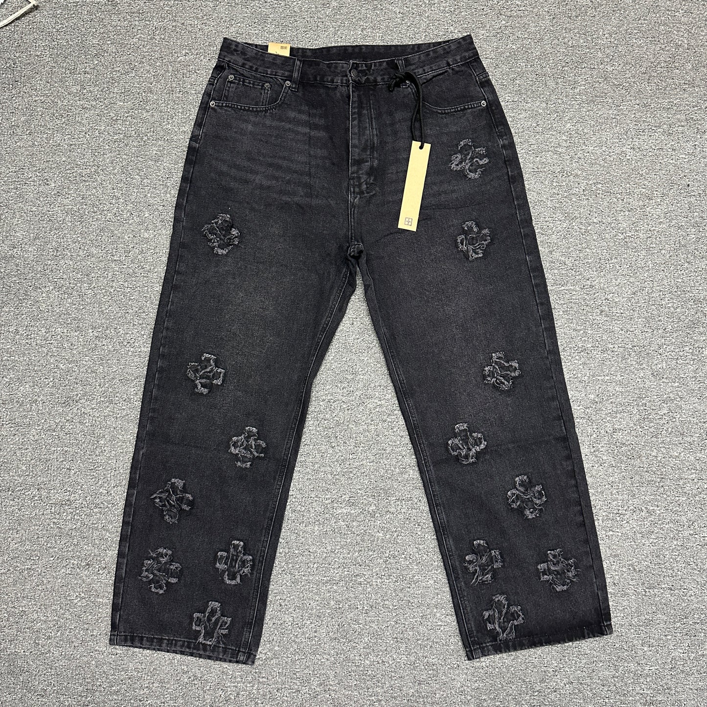 Ksubi Anti K Black Marble Kplus Jeans
