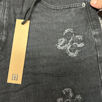 Ksubi Anti K Black Marble Kplus Jeans