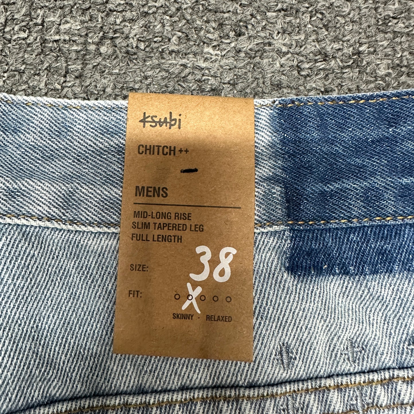 Ksubi Anti K Kplus Appliqué Jeans Light Indigo