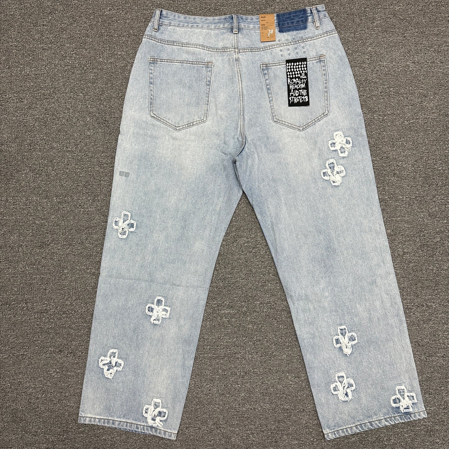 Ksubi Anti K Kplus Appliqué Jeans Light Indigo