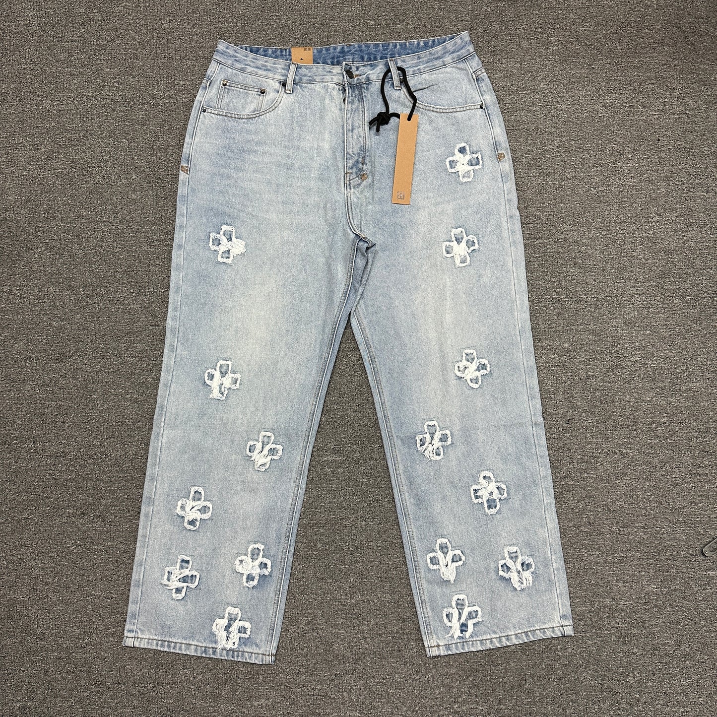 Ksubi Anti K Kplus Appliqué Jeans Light Indigo