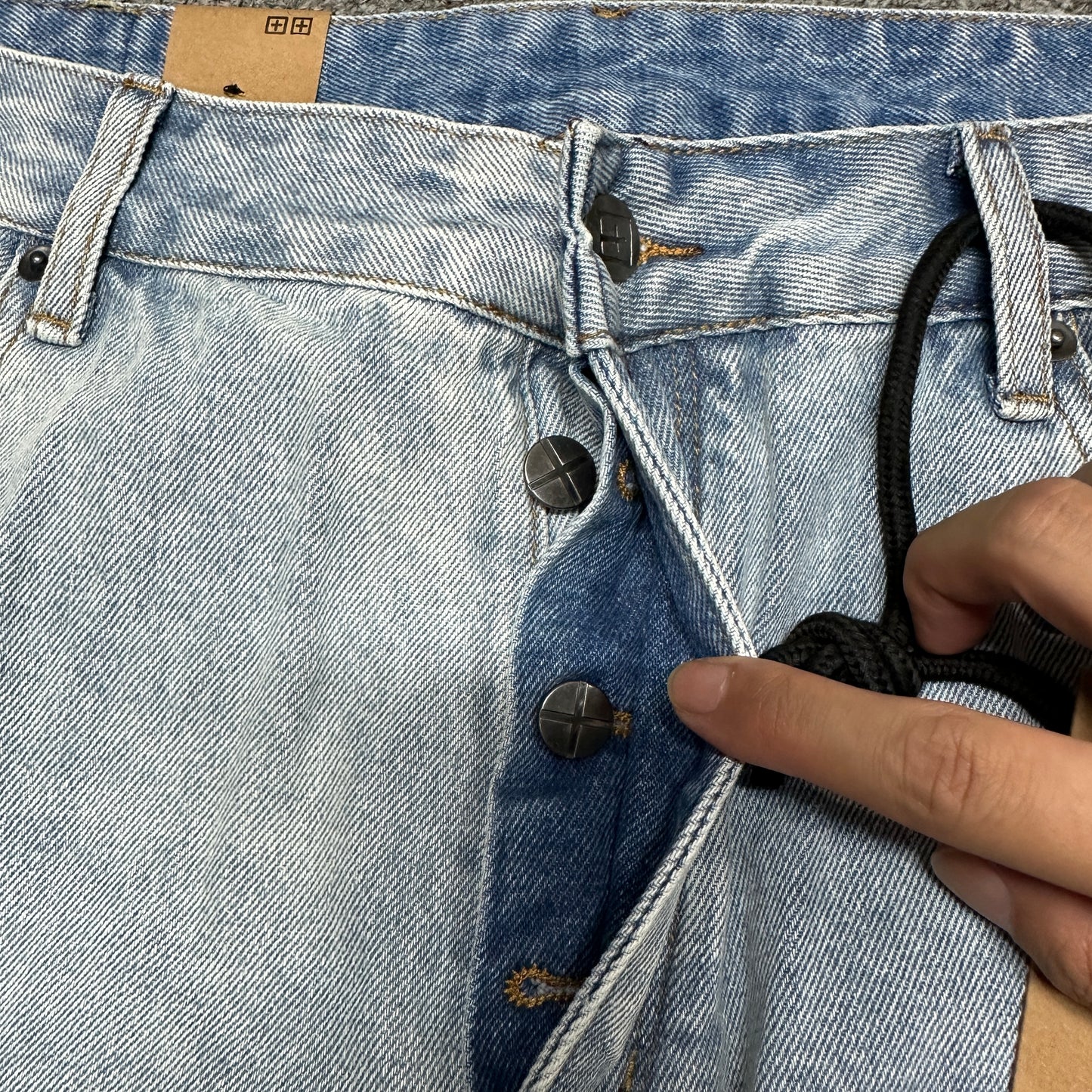 Ksubi Anti K Kplus Appliqué Jeans Light Indigo