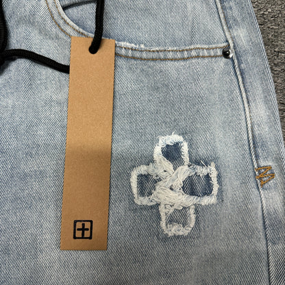 Ksubi Anti K Kplus Appliqué Jeans Light Indigo