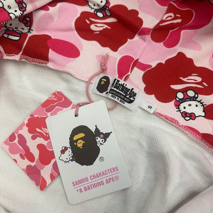 BAPE x Sanrio Characters Hello Kitty Camo Full Zip Hoodie