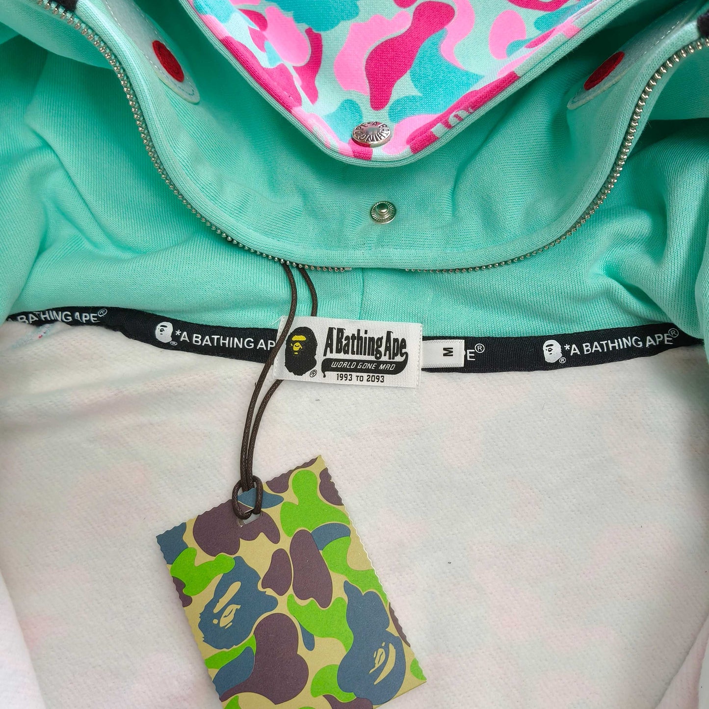 BAPE Color Camo Shark Full Zip Hoodie