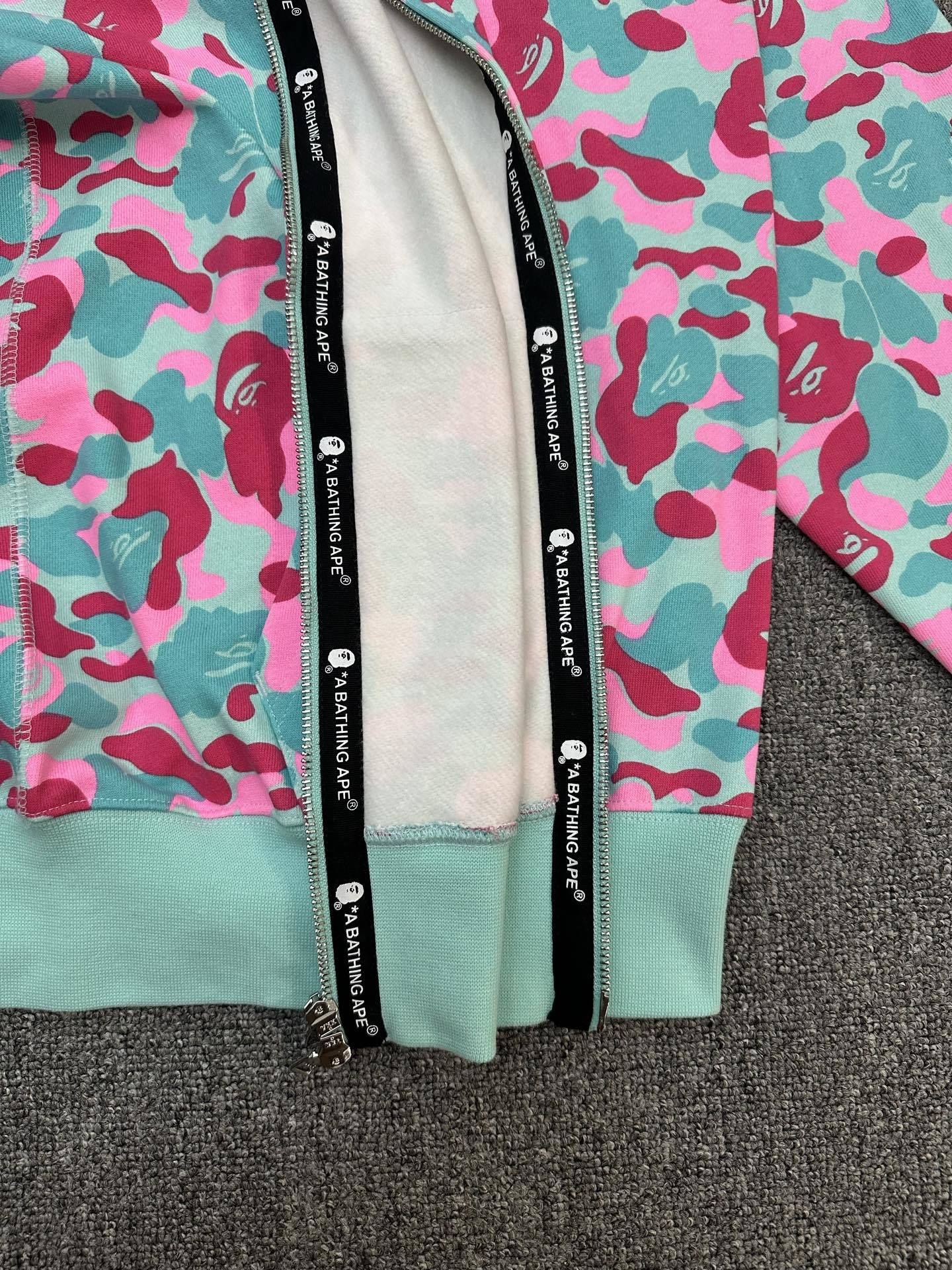 BAPE Color Camo Shark Full Zip Hoodie