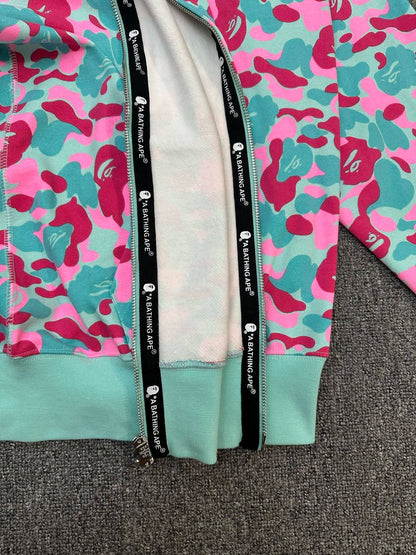 BAPE Color Camo Shark Full Zip Hoodie