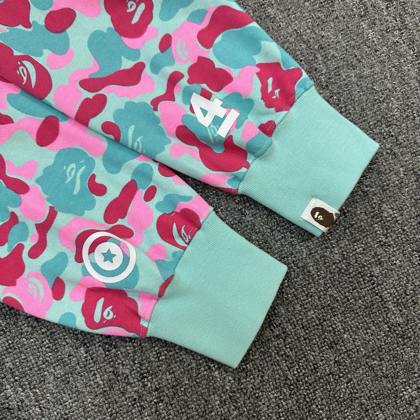 BAPE Color Camo Shark Full Zip Hoodie