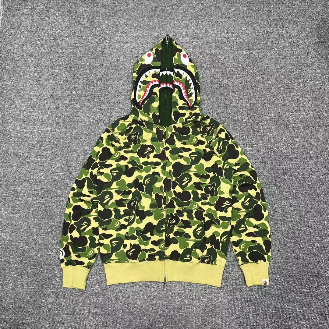 BAPE Color Camo Shark Full Zip Hoodie