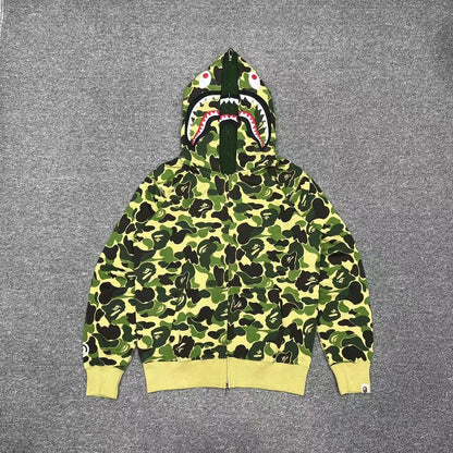BAPE Color Camo Shark Full Zip Hoodie