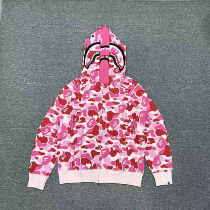 BAPE Color Camo Shark Full Zip Hoodie