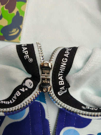 BAPE Color Camo Shark Full Zip Hoodie