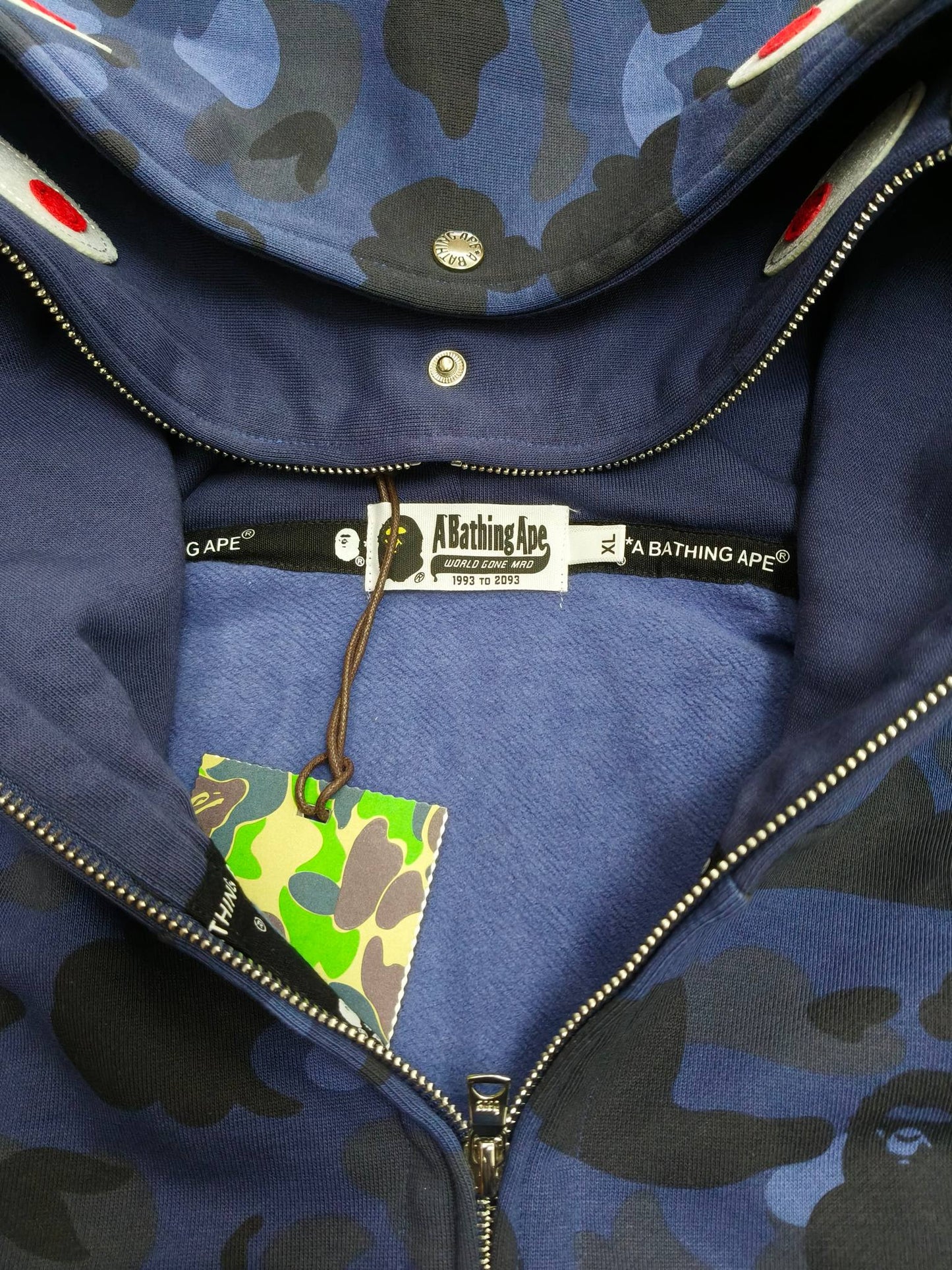 BAPE Color Camo Shark Full Zip Hoodie