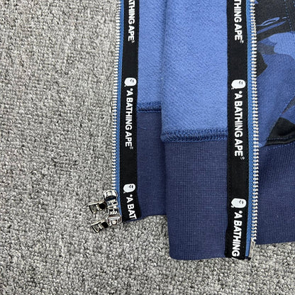 BAPE Color Camo Shark Full Zip Hoodie