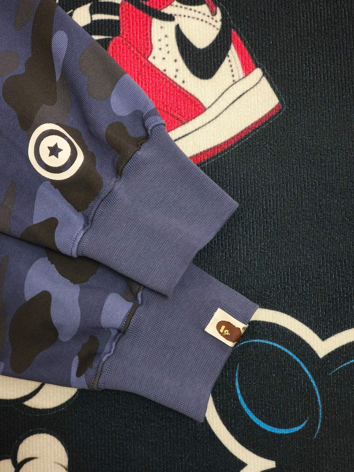 BAPE Color Camo Shark Full Zip Hoodie