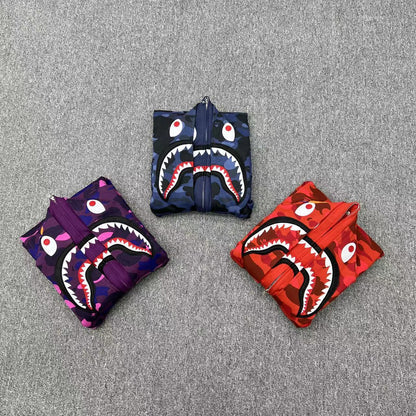 BAPE Color Camo Shark Full Zip Hoodie