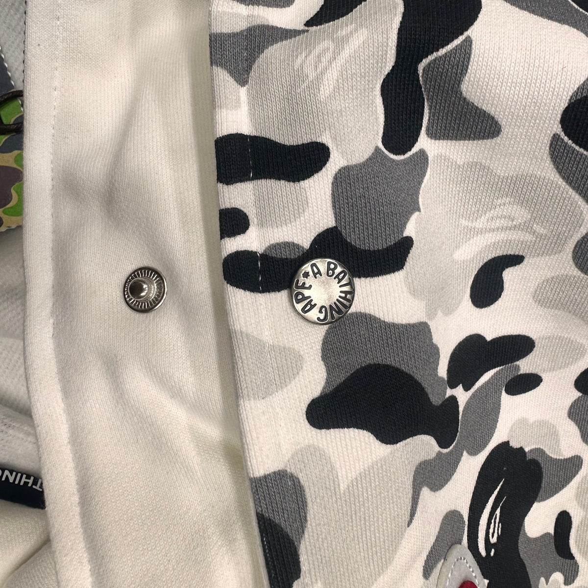BAPE ABC Camo Double Shark Full Zip Hoodie
