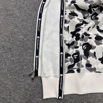 BAPE ABC Camo Double Shark Full Zip Hoodie