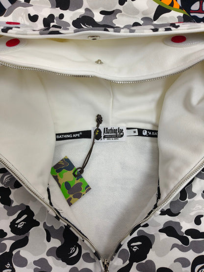 BAPE ABC Camo Double Shark Full Zip Hoodie
