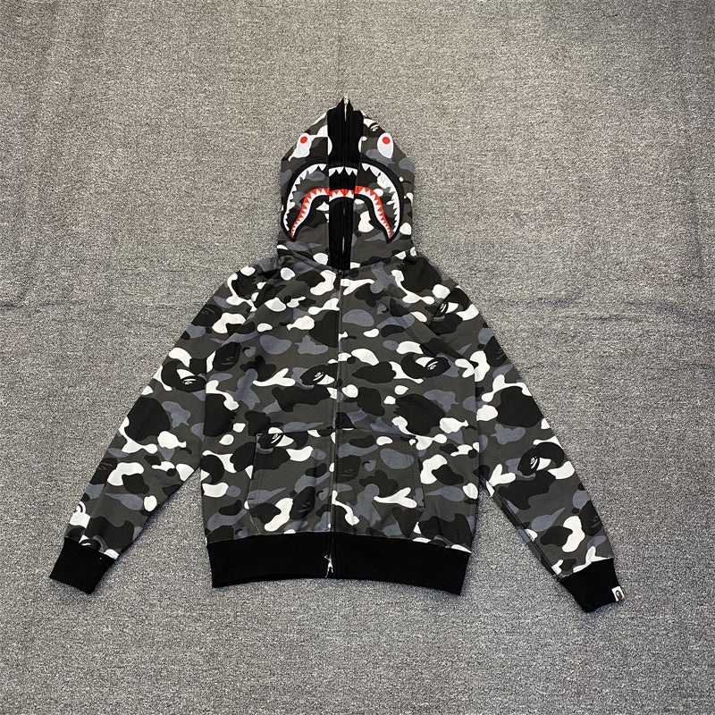 BAPE Color Camo Shark Full Zip Hoodie