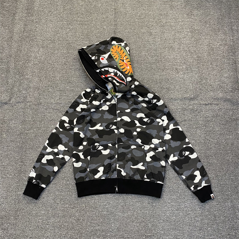 BAPE Color Camo Shark Full Zip Hoodie