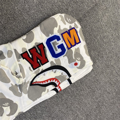 BAPE Color Camo Shark Full Zip Hoodie