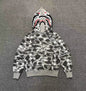 BAPE Color Camo Shark Wide Full Zip Double Hoodie