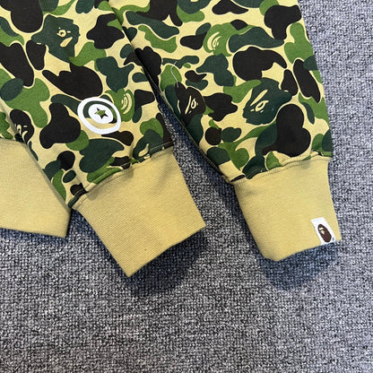 BAPE ABC Camo Double Shark Full Zip Hoodie