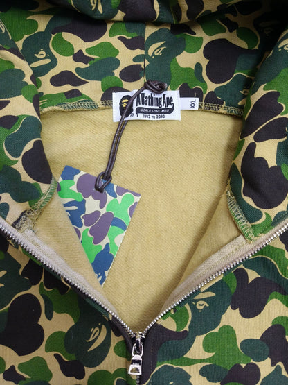 BAPE ABC Camo Double Shark Full Zip Hoodie