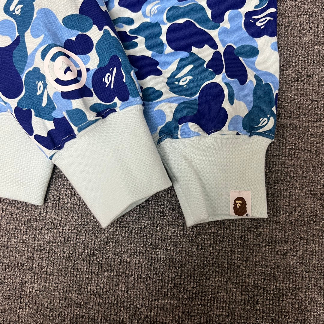 BAPE ABC Camo Double Shark Full Zip Hoodie