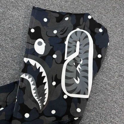 A Bathing Ape (BAPE) ABC Dot Shark Full Zip Hoodie