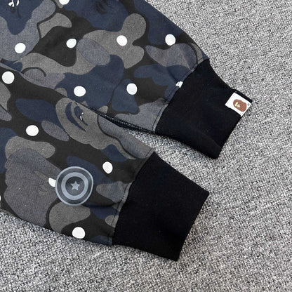 A Bathing Ape (BAPE) ABC Dot Shark Full Zip Hoodie