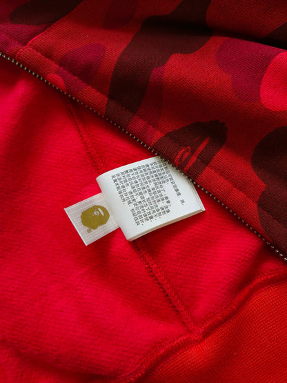 BAPE Color Camo Shark Full Zip Hoodie