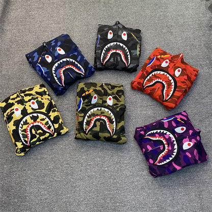 BAPE Color Camo Shark Full Zip Hoodie