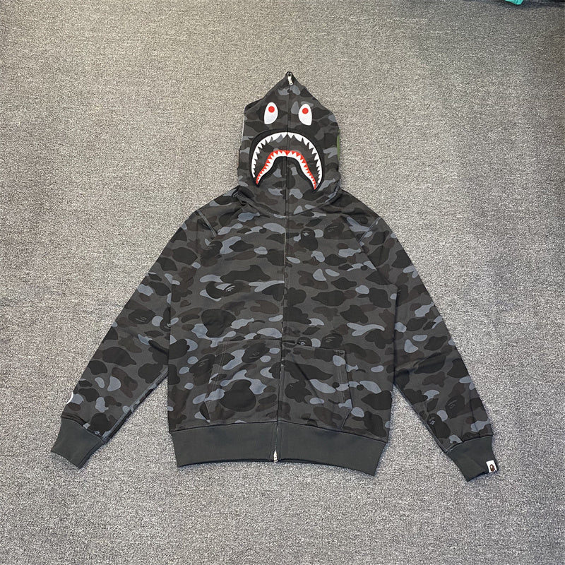 BAPE Color Camo Shark Full Zip Hoodie