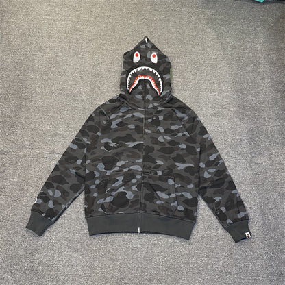 BAPE Color Camo Shark Full Zip Hoodie