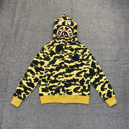 BAPE Color Camo Shark Full Zip Hoodie