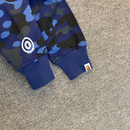 BAPE Color Camo Shark Full Zip Hoodie