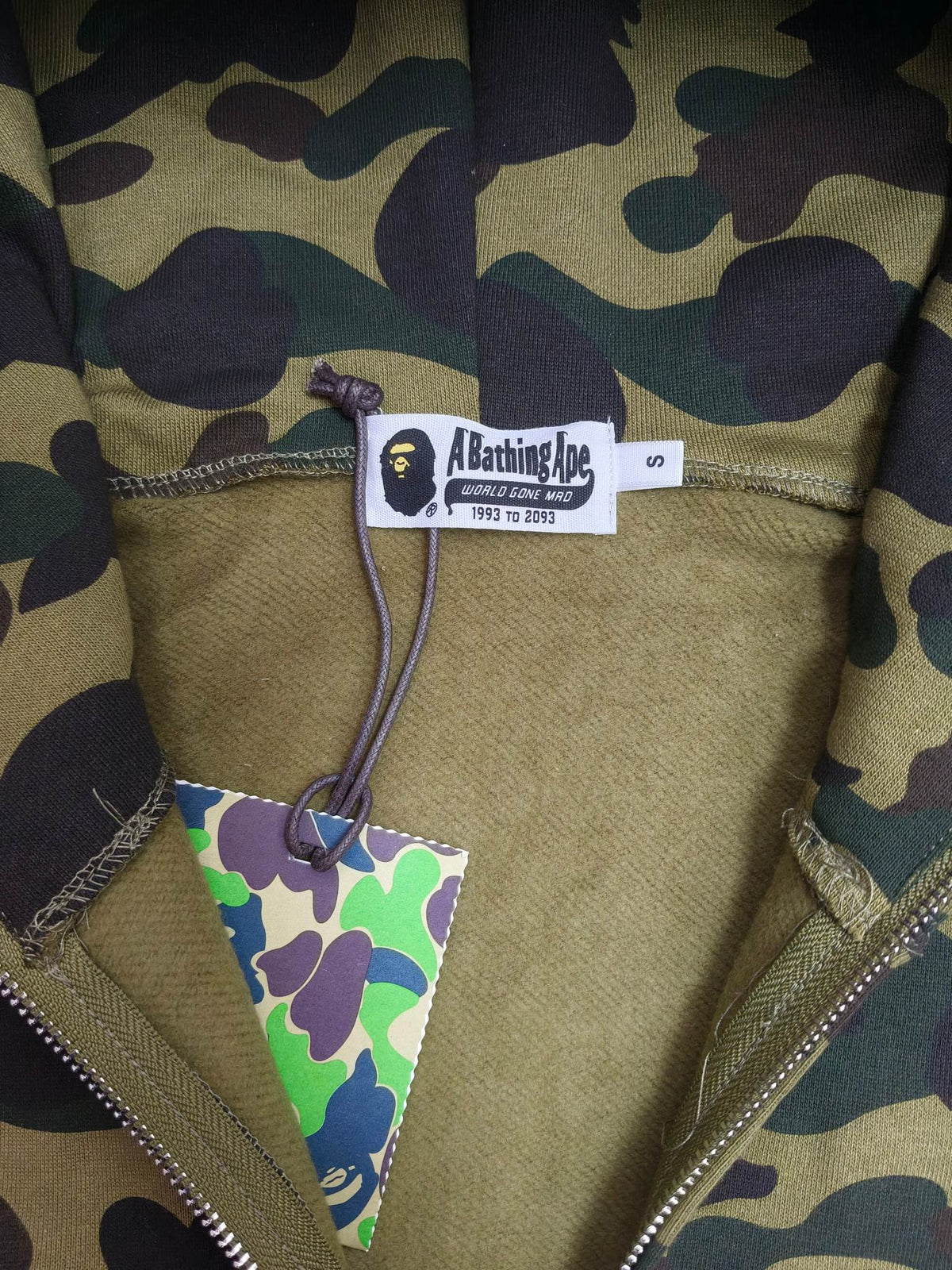 BAPE Color Camo Shark Full Zip Hoodie