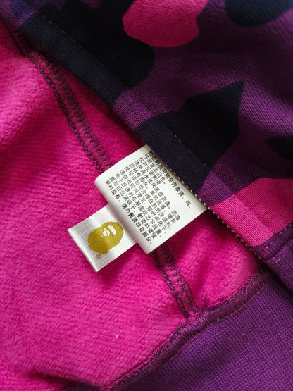 BAPE Color Camo Shark Full Zip Hoodie