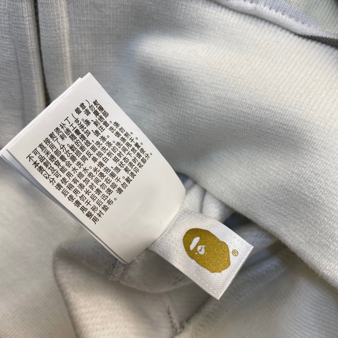 A Bathing Ape (BAPE) City Camo Shark Full Zip Hoodie