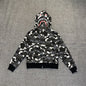 A Bathing Ape (BAPE) City Camo Shark Full Zip Hoodie