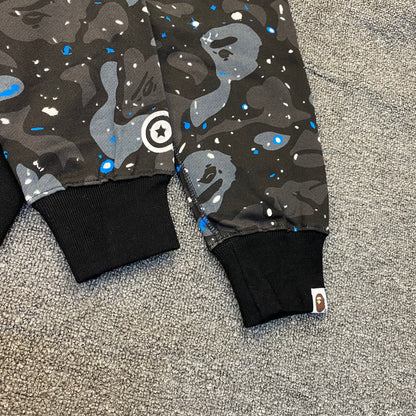 BAPE Space Camo Shark Full Zip Hoodie
