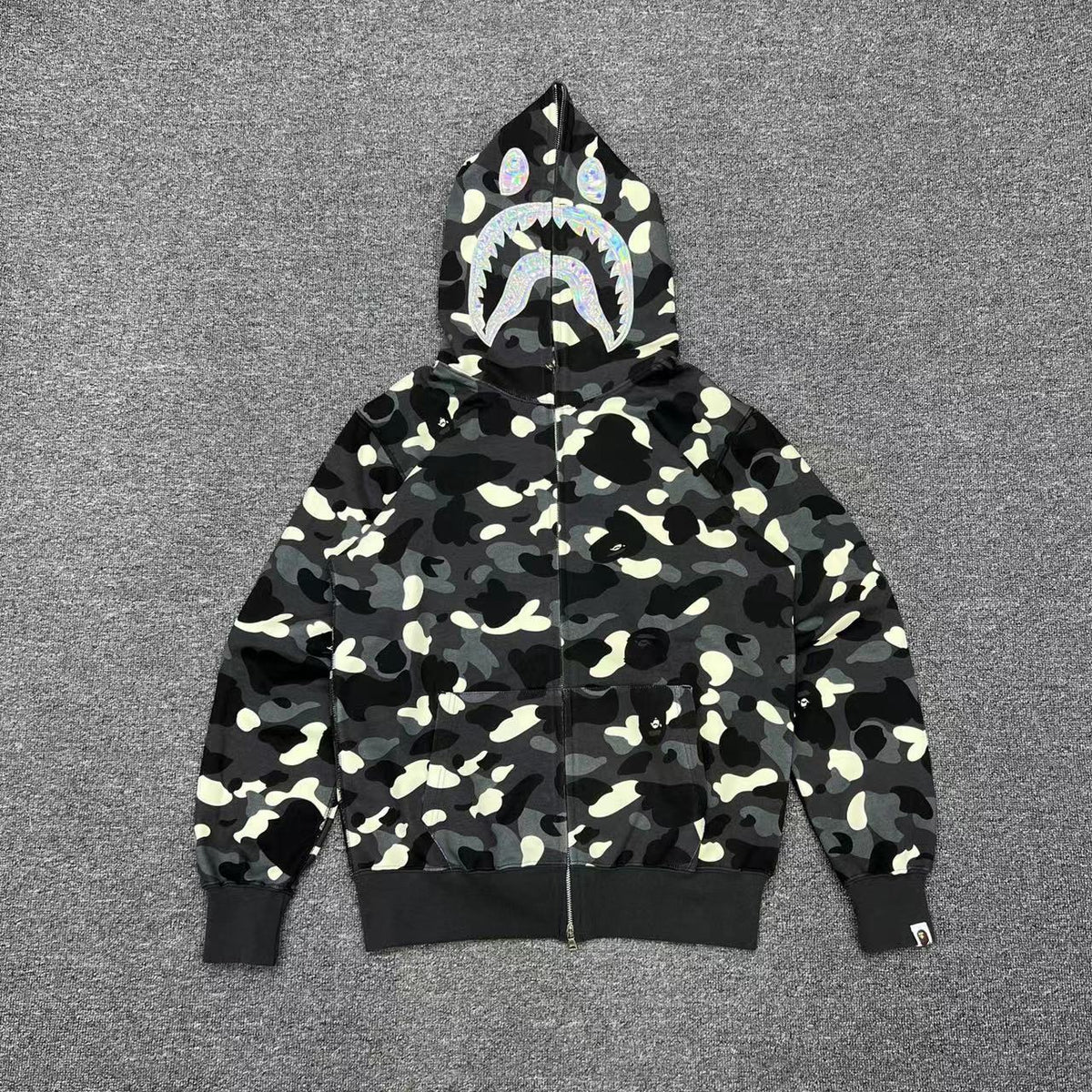 BAPE City Camo Shark Full Zip Hoodie