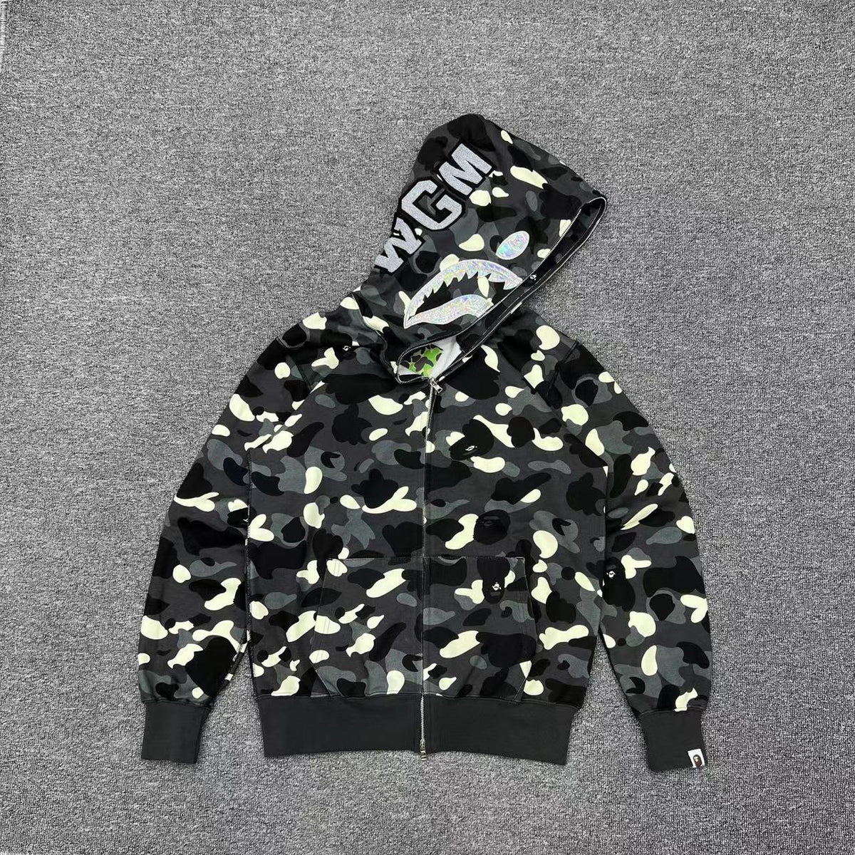BAPE City Camo Shark Full Zip Hoodie