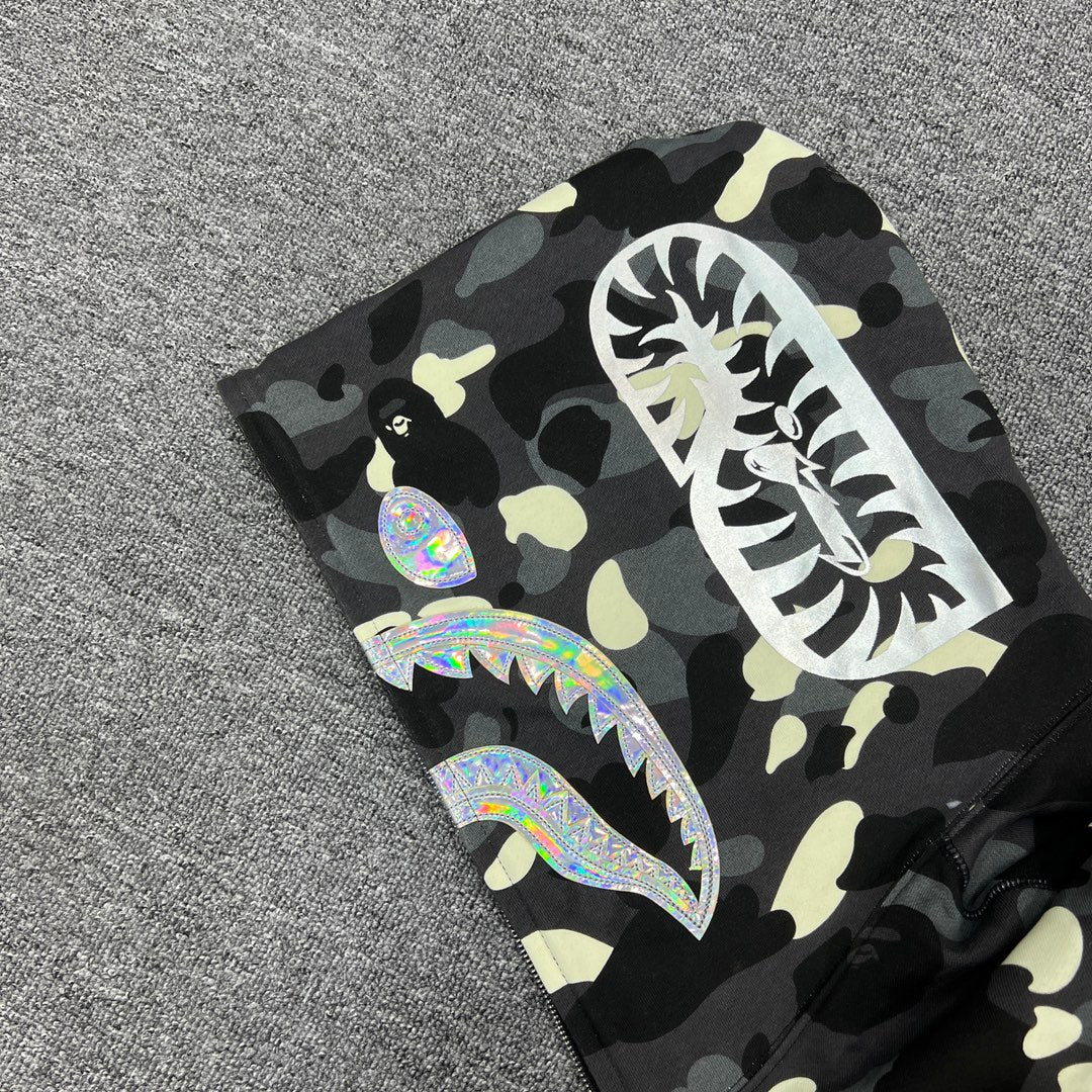 BAPE City Camo Shark Full Zip Hoodie